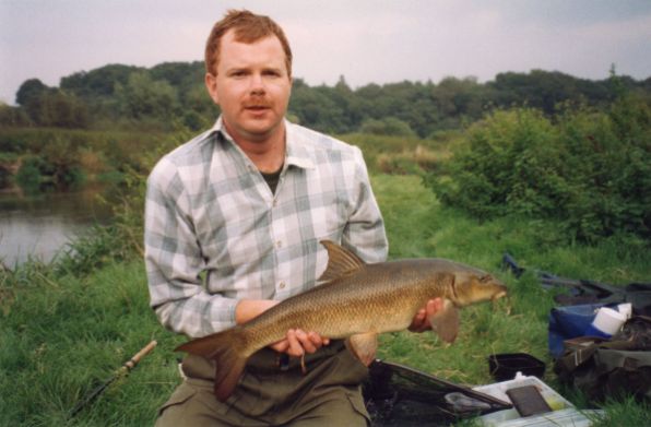 My only Dorset Stour barbel, 6.07, Sept 1997