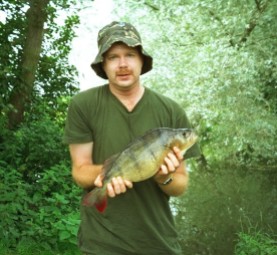 Perch, 4.05, Kennet, August 1993. Was thought by the Angling Times to be a Kennet record at the time.